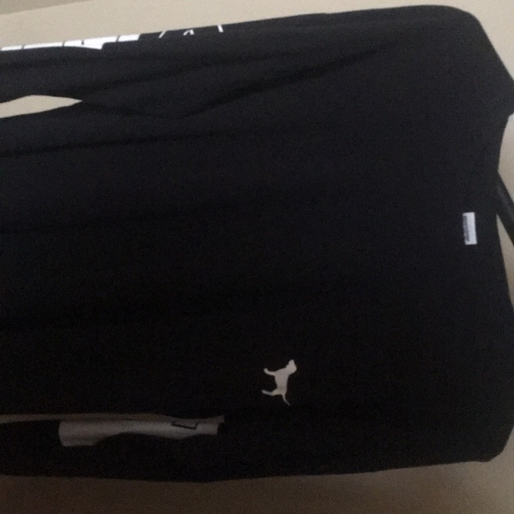 Black and white pink shirt